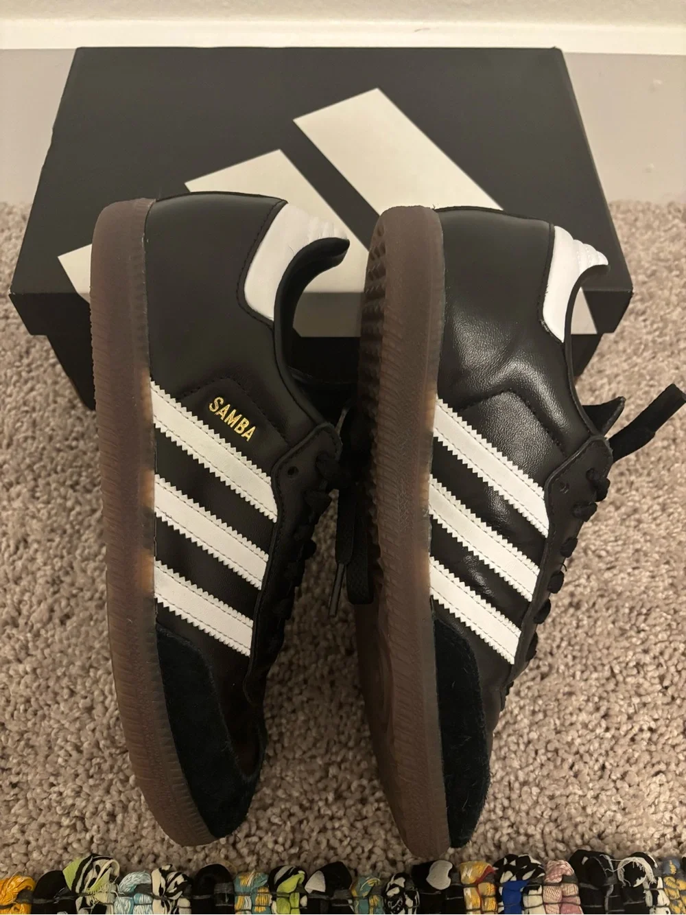 Adidas Samba J – Youth Size 6